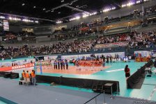 Azərbaycan voleybolçuları Avropa çempionatında ilk oyunu qələbə ilə başa vurublar (FOTO)