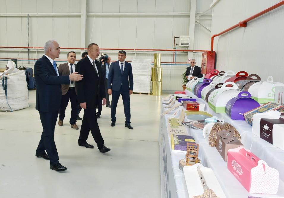 Prezident İlham Əliyev Balaxanı Sənaye Parkının açılışında iştirak edib (FOTO) (YENİLƏNİB)