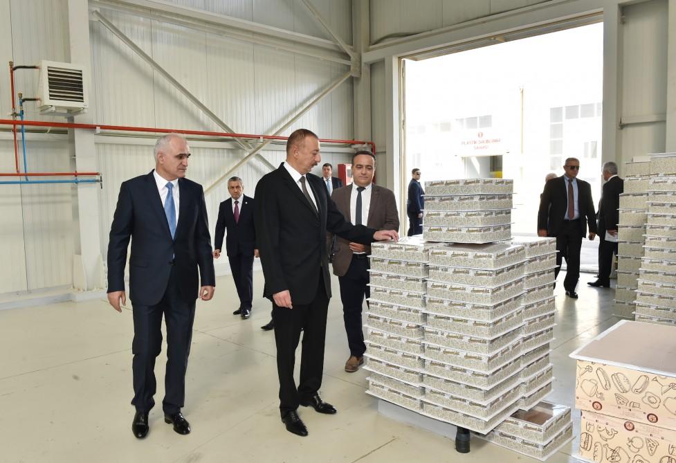 Prezident İlham Əliyev Balaxanı Sənaye Parkının açılışında iştirak edib (FOTO) (YENİLƏNİB)