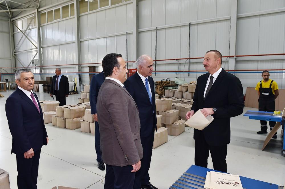Prezident İlham Əliyev Balaxanı Sənaye Parkının açılışında iştirak edib (FOTO) (YENİLƏNİB)