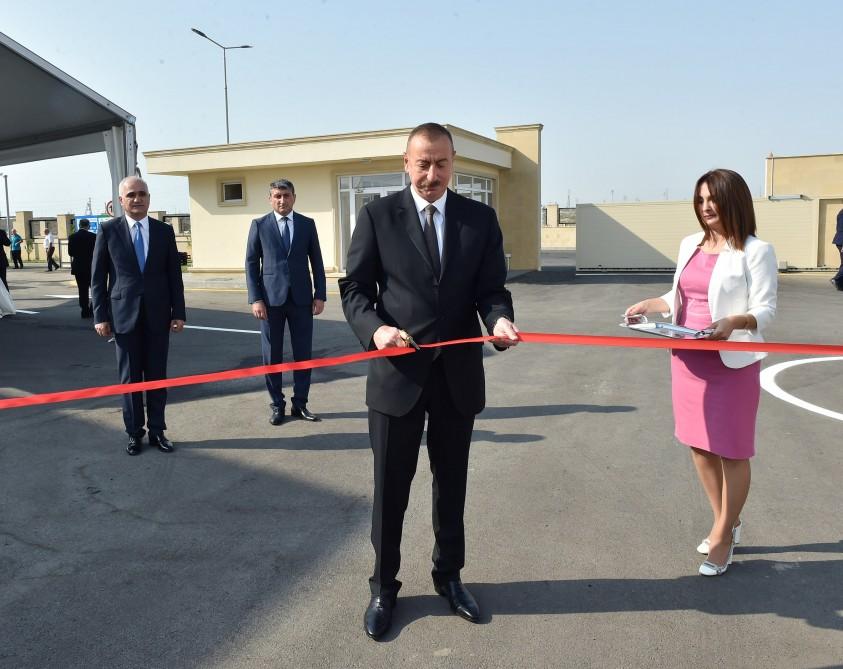 Prezident İlham Əliyev Balaxanı Sənaye Parkının açılışında iştirak edib (FOTO) (YENİLƏNİB)