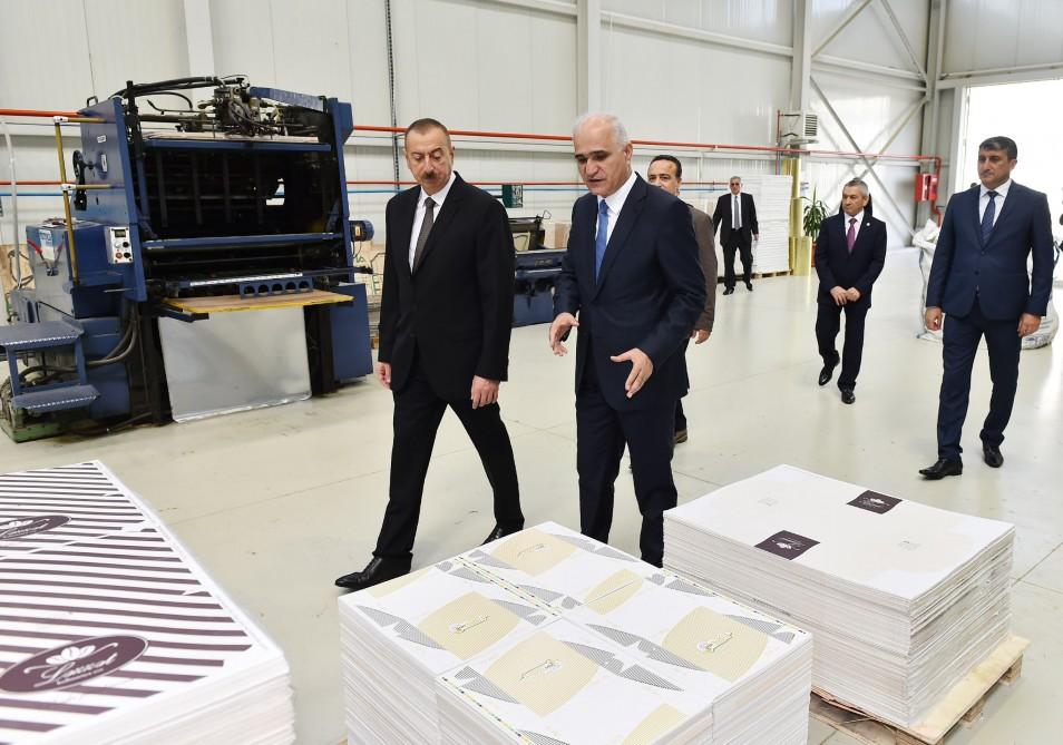 Prezident İlham Əliyev Balaxanı Sənaye Parkının açılışında iştirak edib (FOTO) (YENİLƏNİB)