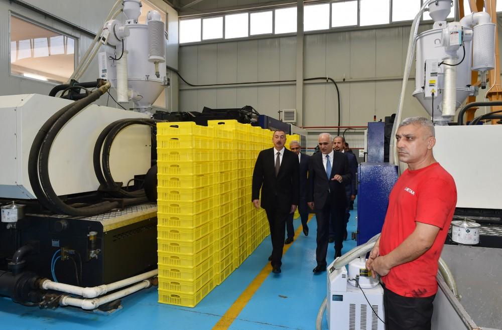 Prezident İlham Əliyev Balaxanı Sənaye Parkının açılışında iştirak edib (FOTO) (YENİLƏNİB)