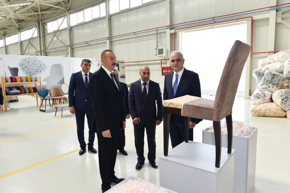 Prezident İlham Əliyev Balaxanı Sənaye Parkının açılışında iştirak edib (FOTO) (YENİLƏNİB)
