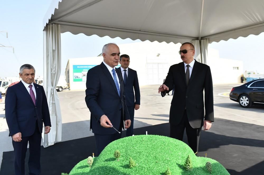 Prezident İlham Əliyev Balaxanı Sənaye Parkının açılışında iştirak edib (FOTO) (YENİLƏNİB)