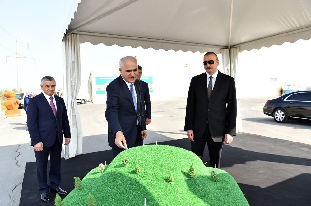 Prezident İlham Əliyev Balaxanı Sənaye Parkının açılışında iştirak edib (FOTO) (YENİLƏNİB)