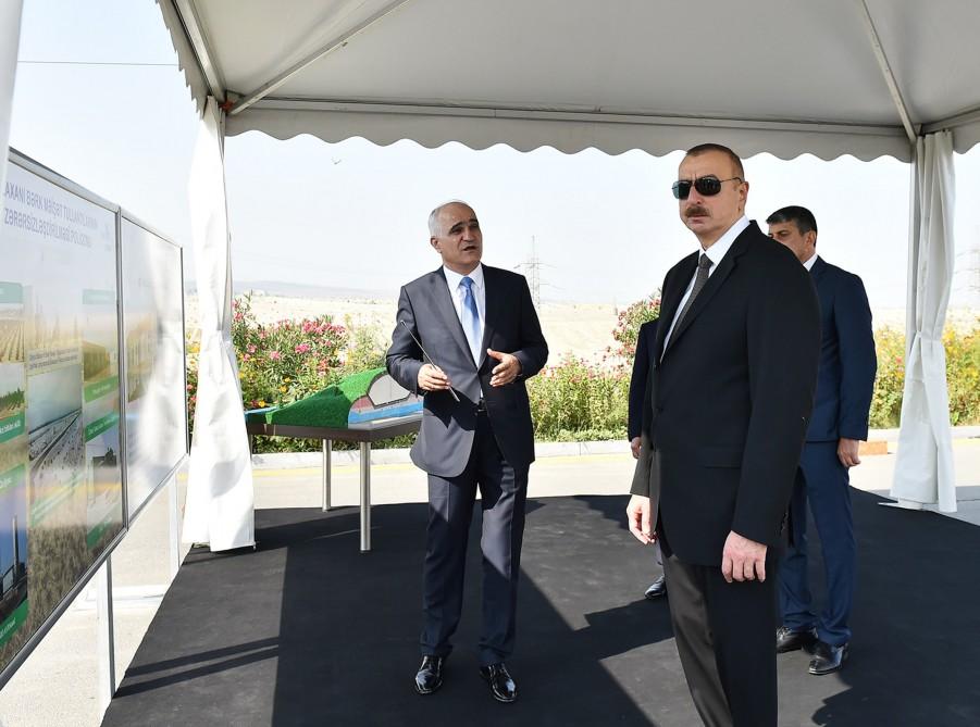 Prezident İlham Əliyev Balaxanı Sənaye Parkının açılışında iştirak edib (FOTO) (YENİLƏNİB)