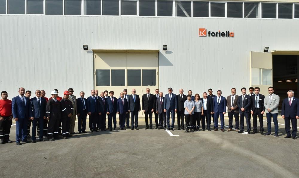 Prezident İlham Əliyev Balaxanı Sənaye Parkının açılışında iştirak edib (FOTO) (YENİLƏNİB)