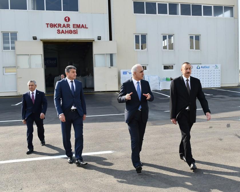 Prezident İlham Əliyev Balaxanı Sənaye Parkının açılışında iştirak edib (FOTO) (YENİLƏNİB)