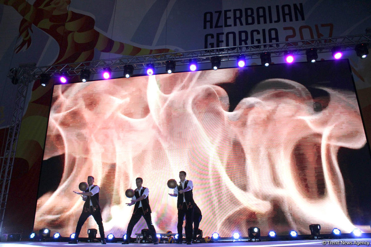 Bakıda voleybol üzrə Avropa çempionatının açılışı keçirilib (FOTO/VİDEO)