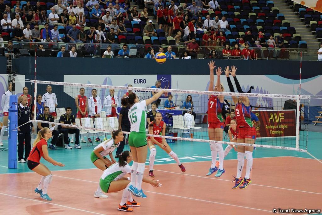 Azərbaycan voleybolçuları Avropa çempionatında ilk oyunu qələbə ilə başa vurublar (FOTO)