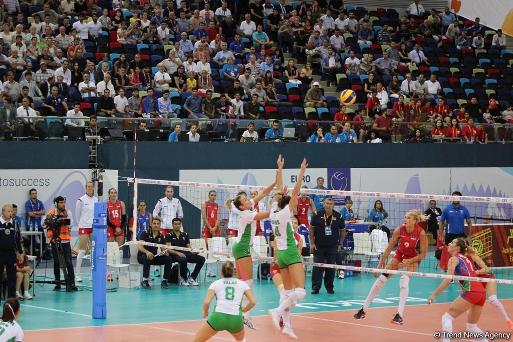 Azərbaycan voleybolçuları Avropa çempionatında ilk oyunu qələbə ilə başa vurublar (FOTO)