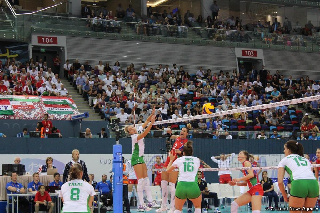 Azərbaycan voleybolçuları Avropa çempionatında ilk oyunu qələbə ilə başa vurublar (FOTO)