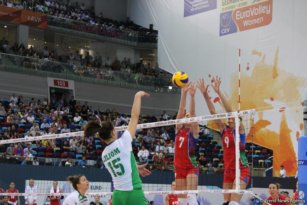 Azərbaycan voleybolçuları Avropa çempionatında ilk oyunu qələbə ilə başa vurublar (FOTO)