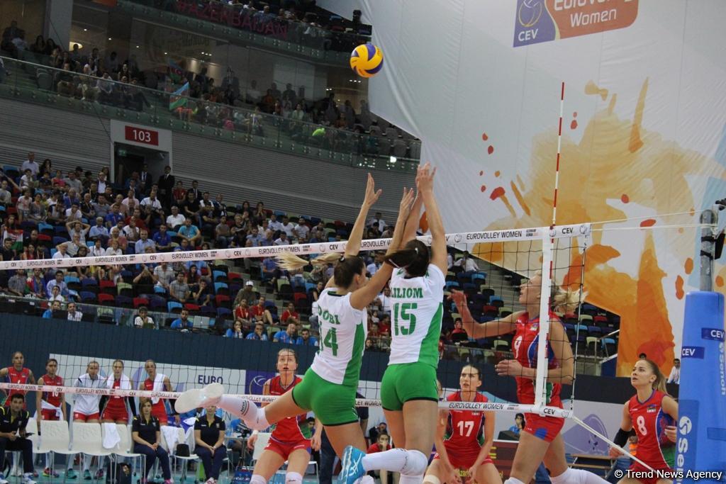Azərbaycan voleybolçuları Avropa çempionatında ilk oyunu qələbə ilə başa vurublar (FOTO)