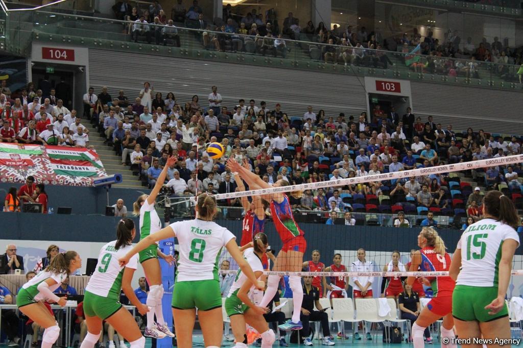 Azərbaycan voleybolçuları Avropa çempionatında ilk oyunu qələbə ilə başa vurublar (FOTO)