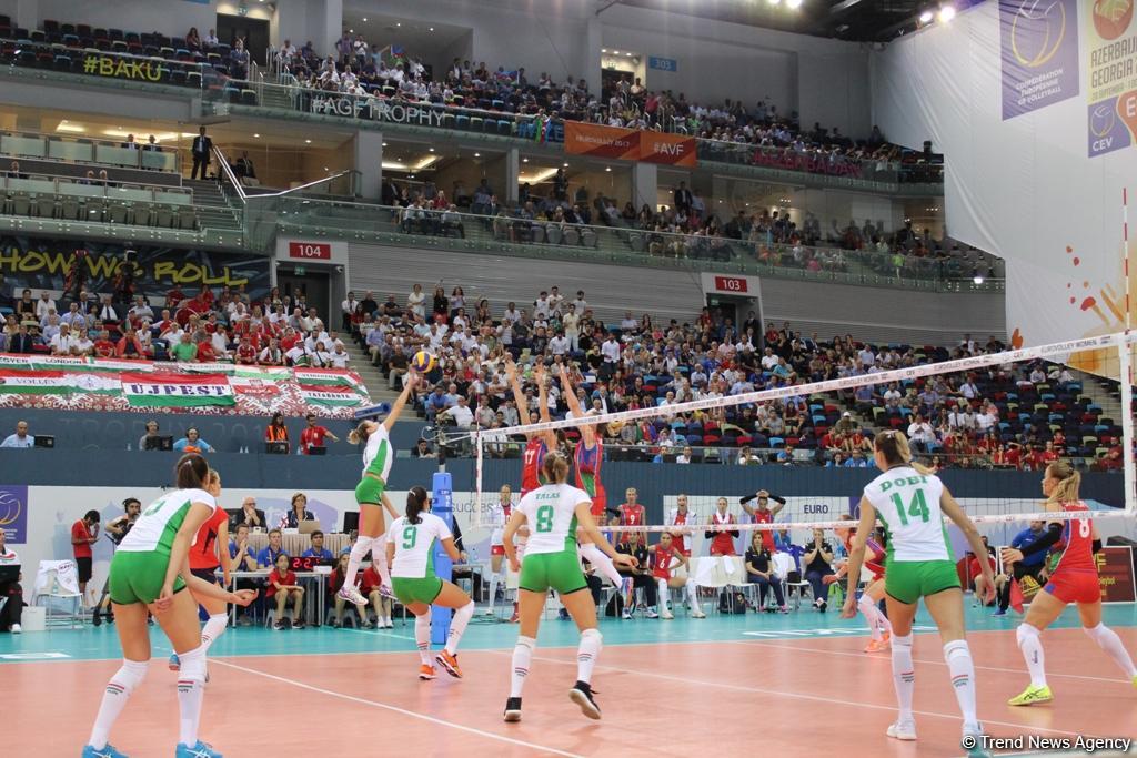 Azərbaycan voleybolçuları Avropa çempionatında ilk oyunu qələbə ilə başa vurublar (FOTO)