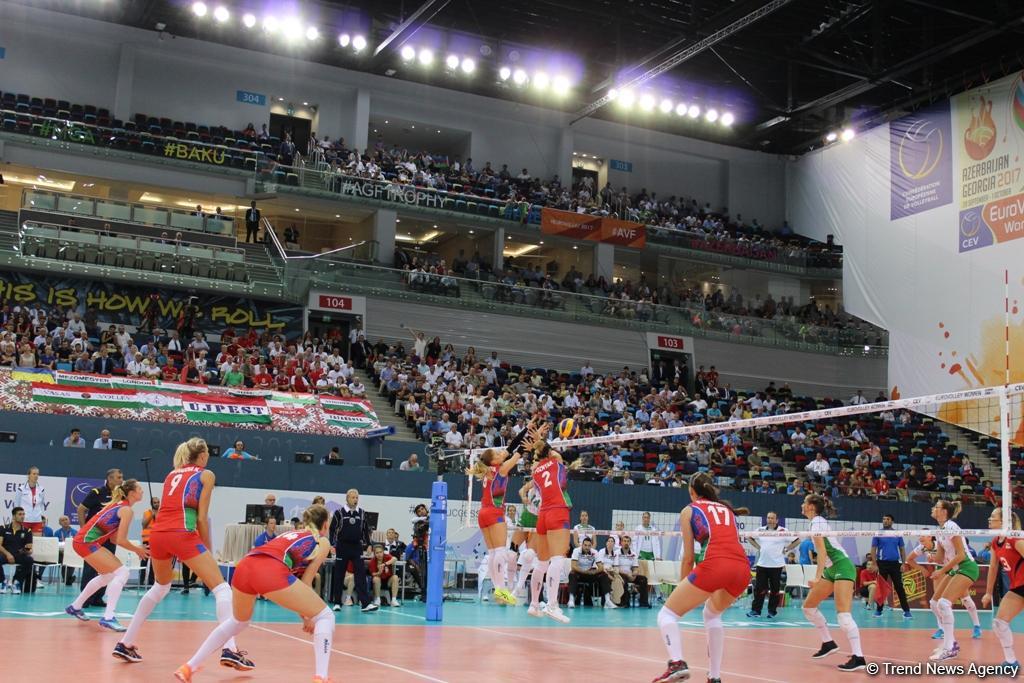 Azərbaycan voleybolçuları Avropa çempionatında ilk oyunu qələbə ilə başa vurublar (FOTO)