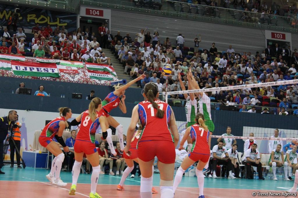 Azərbaycan voleybolçuları Avropa çempionatında ilk oyunu qələbə ilə başa vurublar (FOTO)
