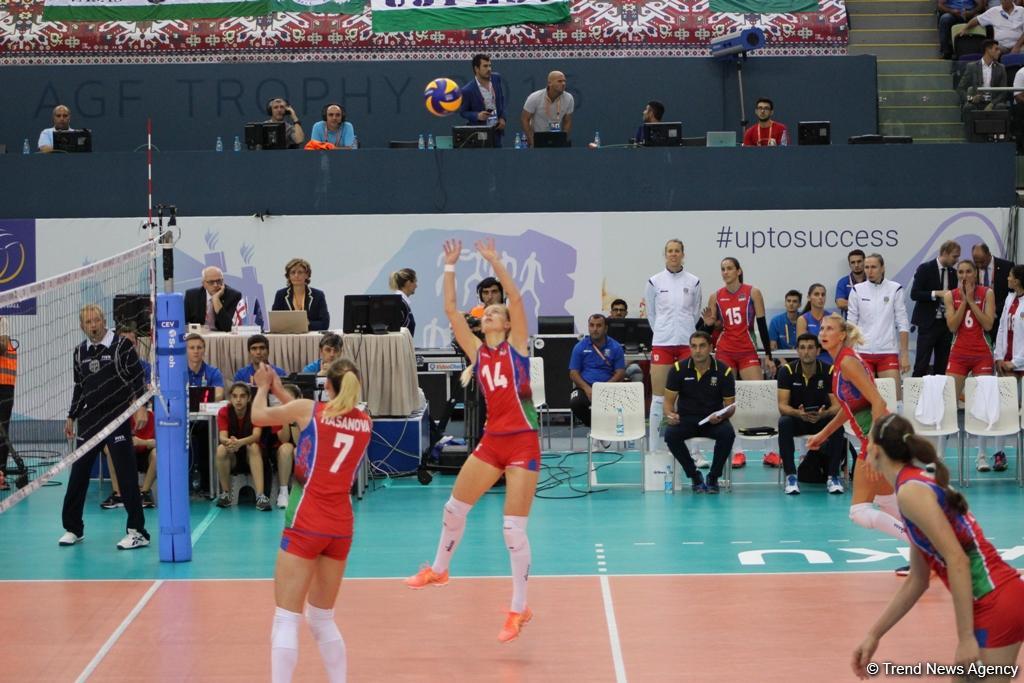 Azərbaycan voleybolçuları Avropa çempionatında ilk oyunu qələbə ilə başa vurublar (FOTO)