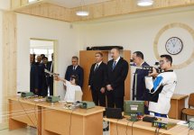 Prezident İlham Əliyev Salyan şəhər 2 saylı tam orta məktəbin yeni binasının açılışında iştirak edib (FOTO)