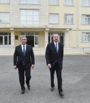 Prezident İlham Əliyev Salyan şəhər 2 saylı tam orta məktəbin yeni binasının açılışında iştirak edib (FOTO)