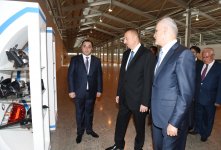 Prezident İlham Əliyev Neftçala Sənaye Məhəlləsinin açılışında iştirak edib (YENİLƏNİB) (FOTO)