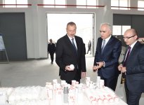 Prezident İlham Əliyev Neftçala Sənaye Məhəlləsinin açılışında iştirak edib (YENİLƏNİB) (FOTO)