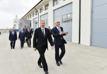 Prezident İlham Əliyev Neftçala Sənaye Məhəlləsinin açılışında iştirak edib (YENİLƏNİB) (FOTO)