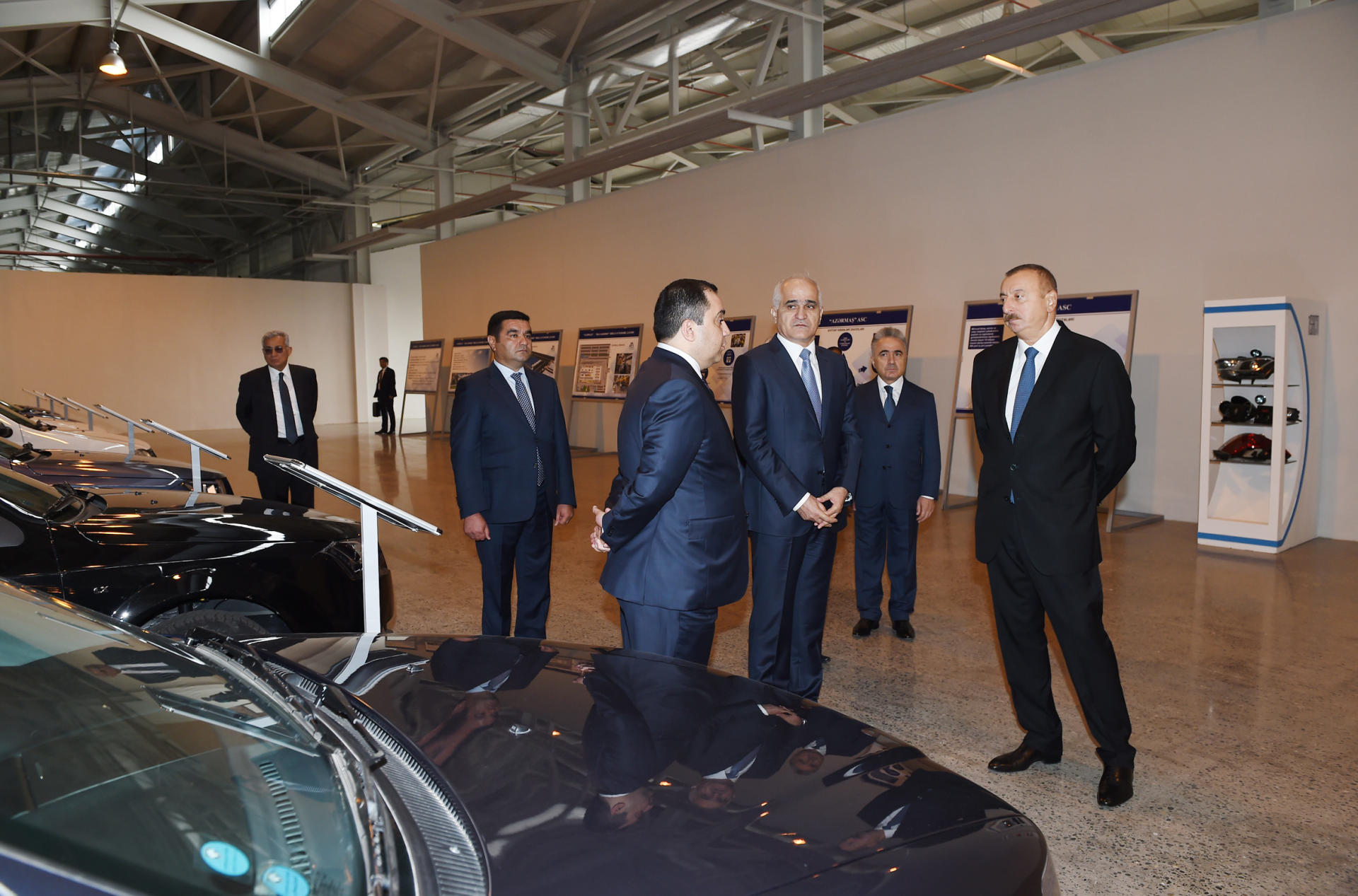 Prezident İlham Əliyev Neftçala Sənaye Məhəlləsinin açılışında iştirak edib (YENİLƏNİB) (FOTO)