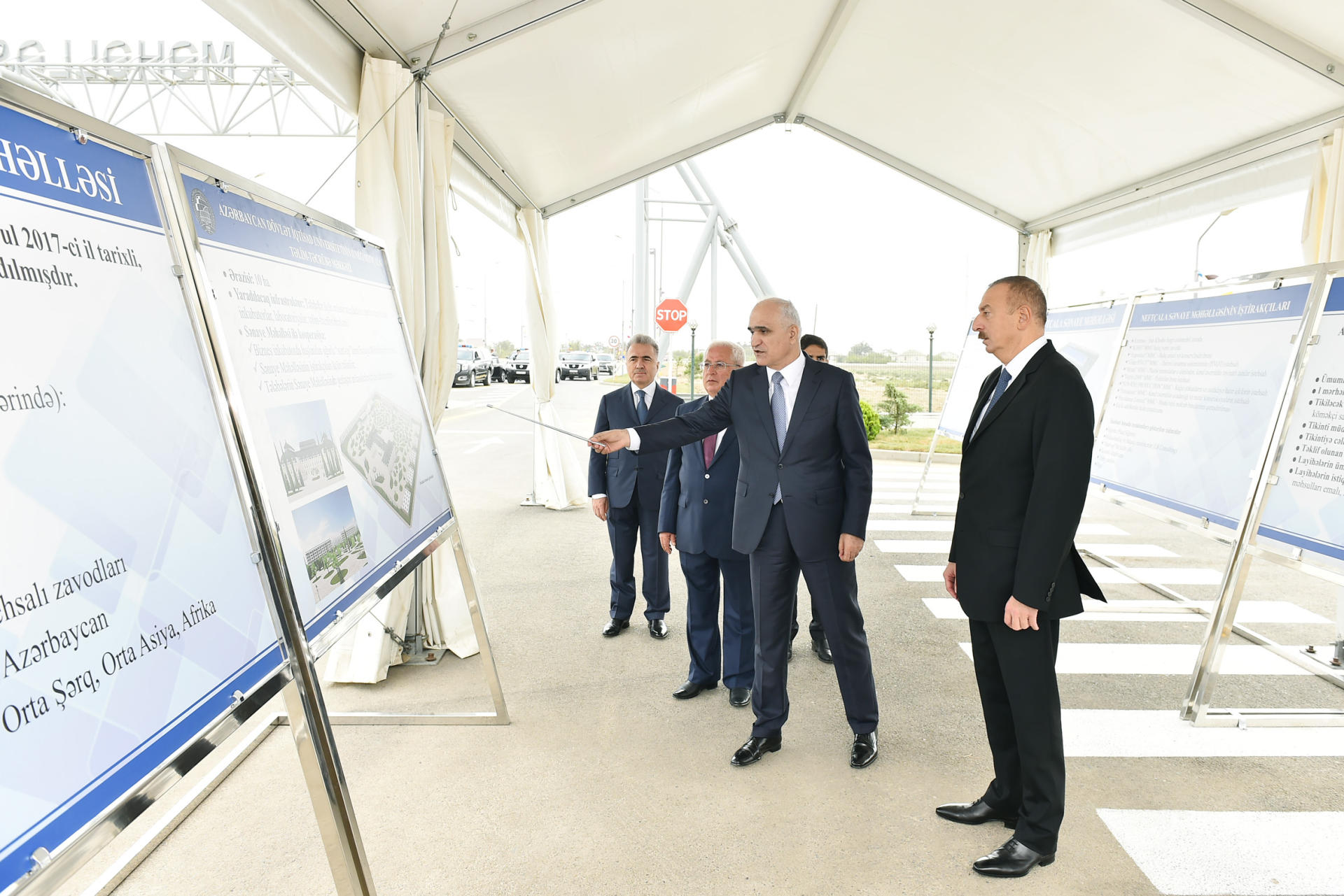 Prezident İlham Əliyev Neftçala Sənaye Məhəlləsinin açılışında iştirak edib (YENİLƏNİB) (FOTO)