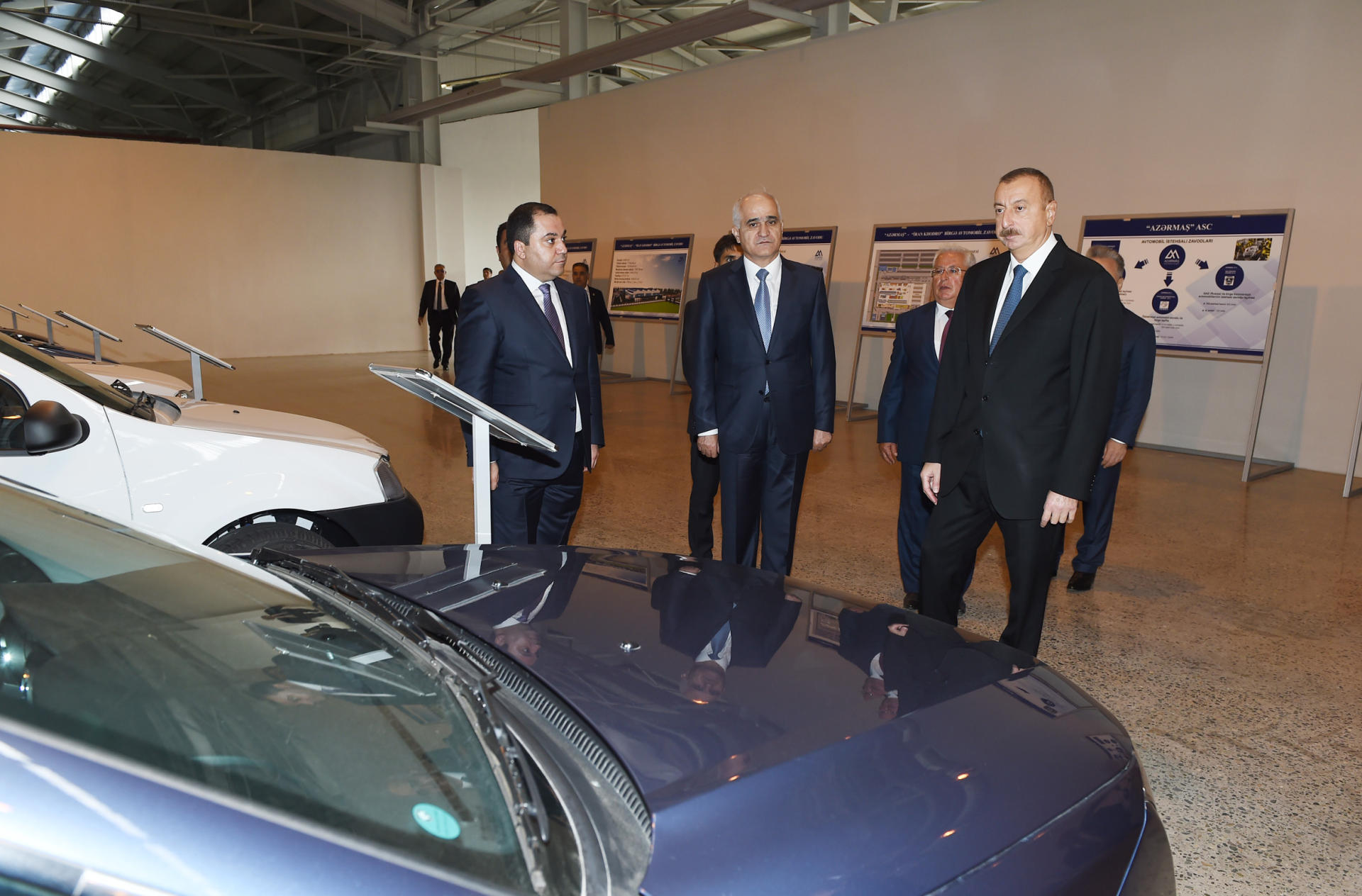 Prezident İlham Əliyev Neftçala Sənaye Məhəlləsinin açılışında iştirak edib (YENİLƏNİB) (FOTO)