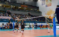 Azərbaycanın voleybol üzrə milli komandası dörddəbir finala yüksəlib (FOTO)