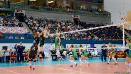 Azərbaycanın voleybol üzrə milli komandası dörddəbir finala yüksəlib (FOTO)