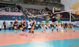 Azərbaycanın voleybol üzrə milli komandası dörddəbir finala yüksəlib (FOTO)