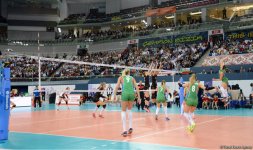 Azərbaycanın voleybol üzrə milli komandası dörddəbir finala yüksəlib (FOTO)