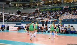 Azərbaycanın voleybol üzrə milli komandası dörddəbir finala yüksəlib (FOTO)
