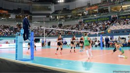 Azərbaycanın voleybol üzrə milli komandası dörddəbir finala yüksəlib (FOTO)