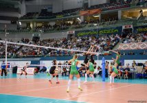 Azərbaycanın voleybol üzrə milli komandası dörddəbir finala yüksəlib (FOTO)