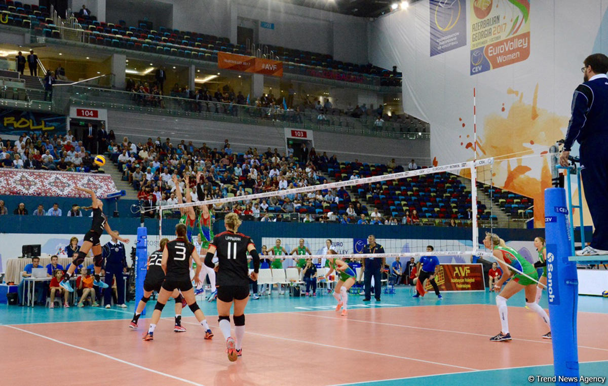 Azərbaycanın voleybol üzrə milli komandası dörddəbir finala yüksəlib (FOTO)