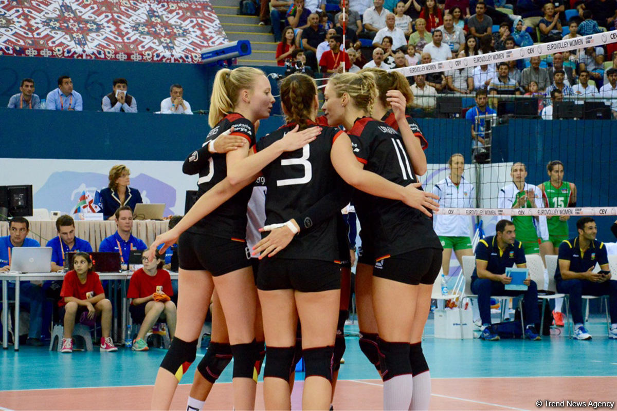Azərbaycanın voleybol üzrə milli komandası dörddəbir finala yüksəlib (FOTO)