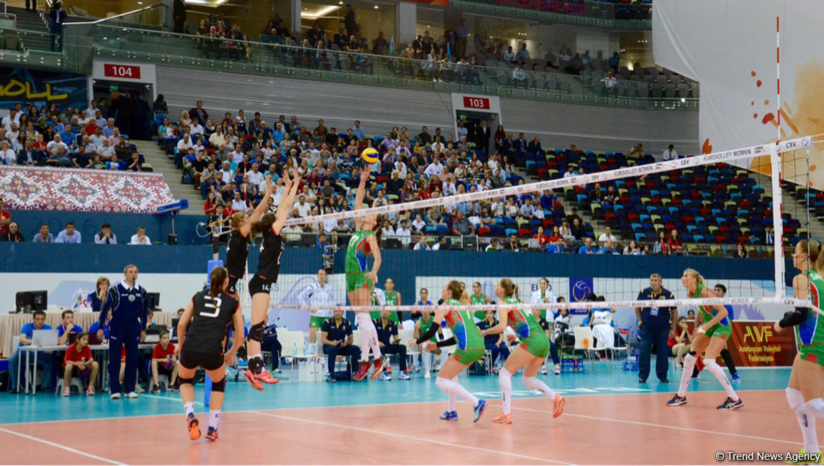 Azərbaycanın voleybol üzrə milli komandası dörddəbir finala yüksəlib (FOTO)