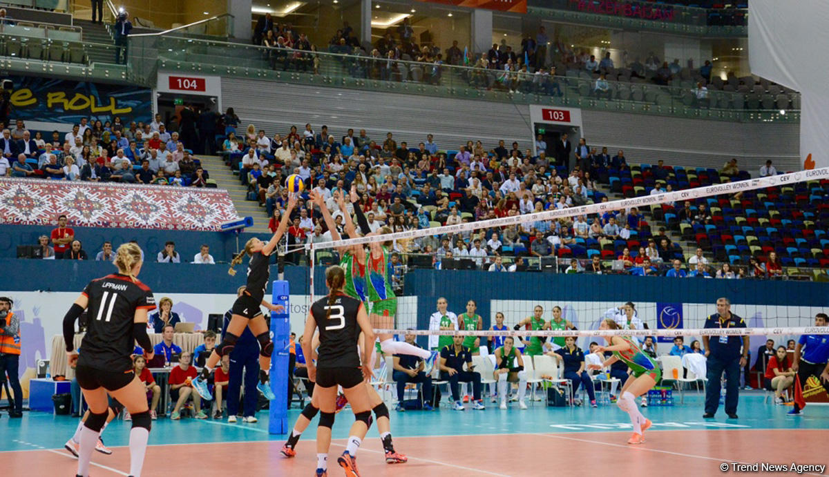 Azərbaycanın voleybol üzrə milli komandası dörddəbir finala yüksəlib (FOTO)