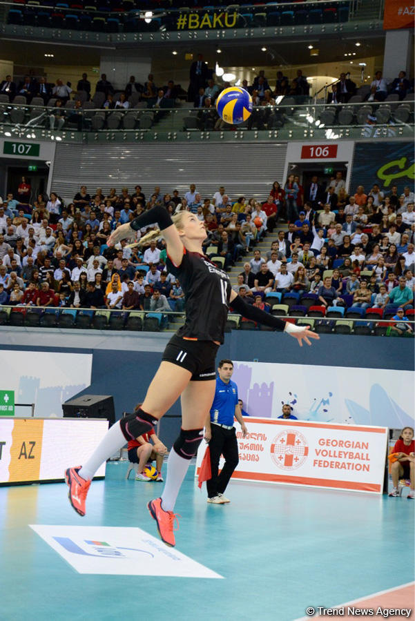 Azərbaycanın voleybol üzrə milli komandası dörddəbir finala yüksəlib (FOTO)