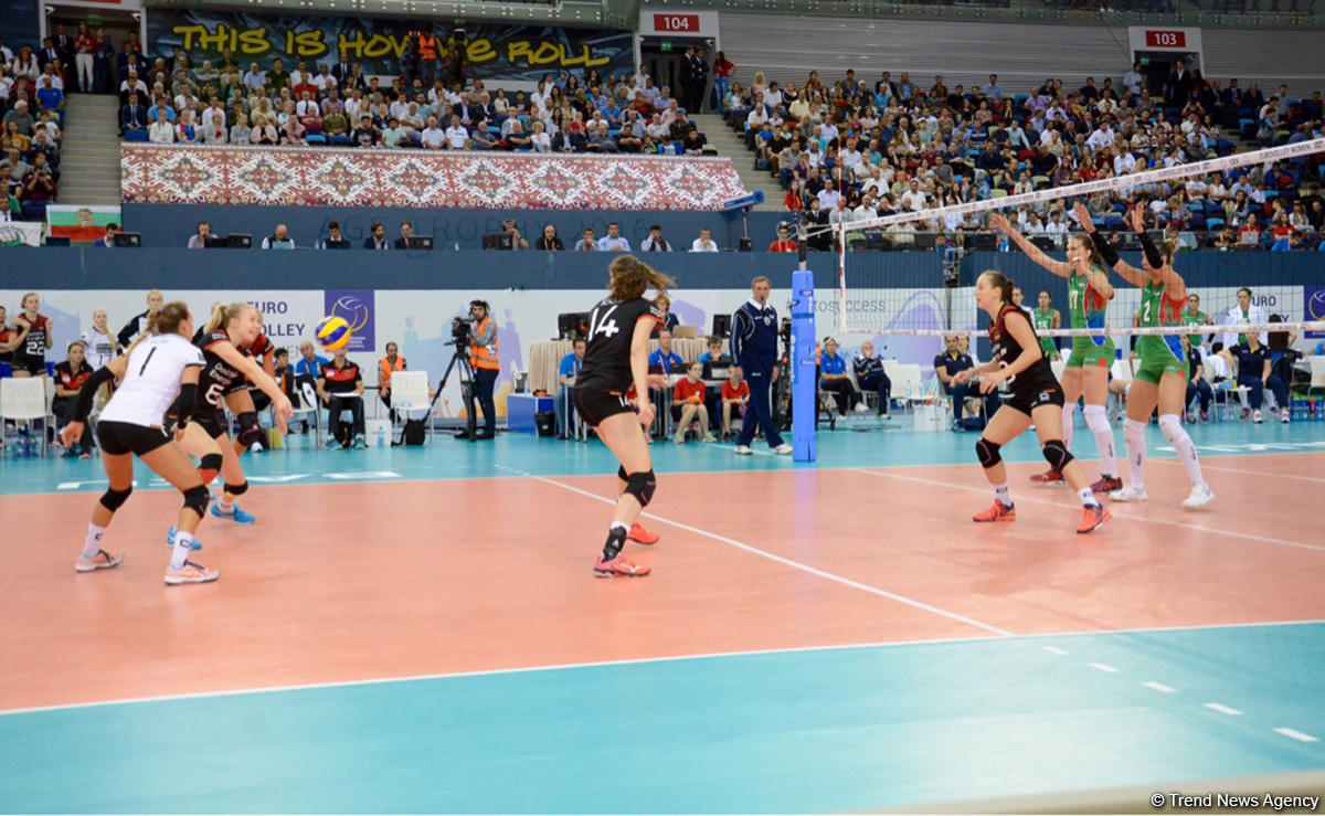 Azərbaycanın voleybol üzrə milli komandası dörddəbir finala yüksəlib (FOTO)