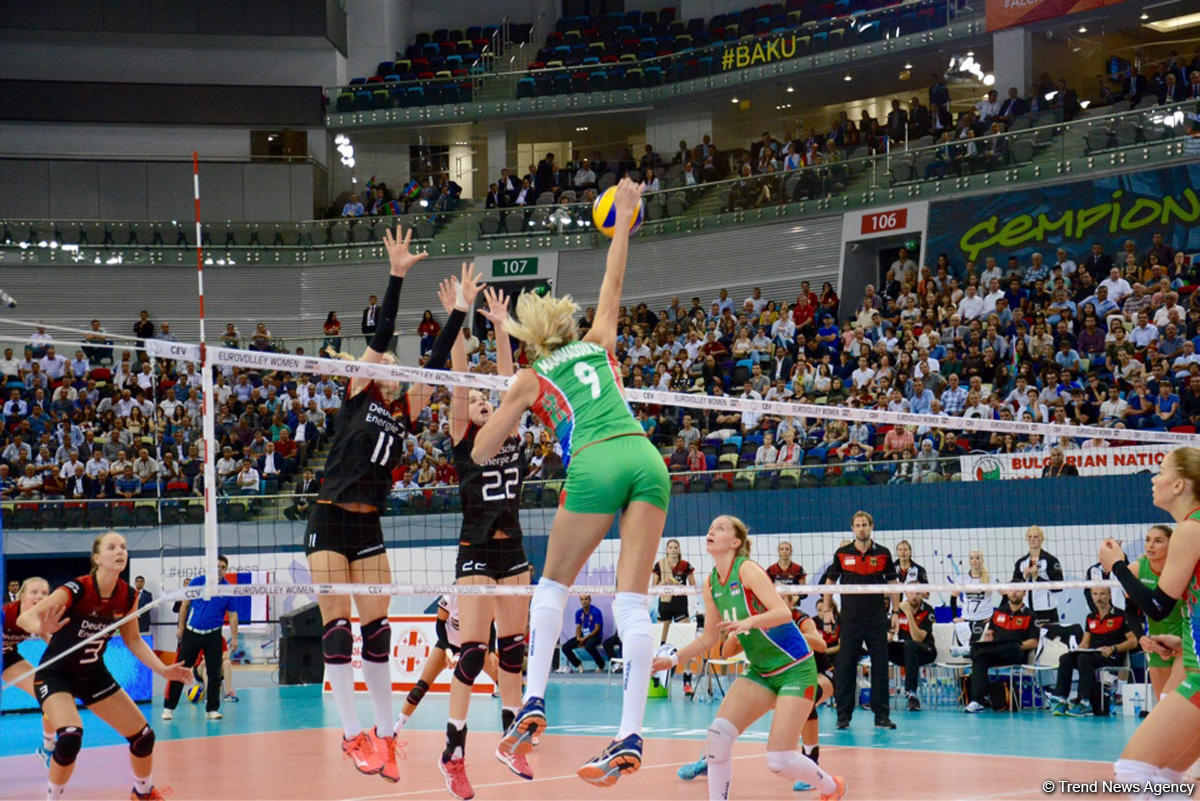 Azərbaycanın voleybol üzrə milli komandası dörddəbir finala yüksəlib (FOTO)