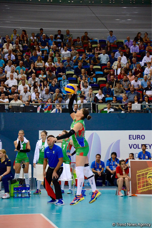 Azərbaycanın voleybol üzrə milli komandası dörddəbir finala yüksəlib (FOTO)
