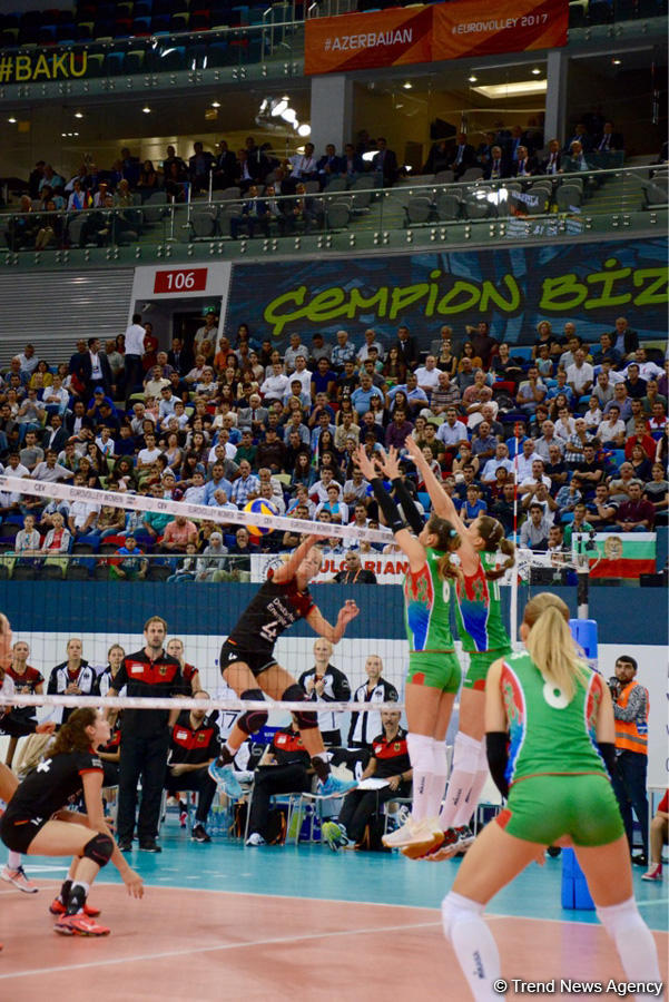 Azərbaycanın voleybol üzrə milli komandası dörddəbir finala yüksəlib (FOTO)