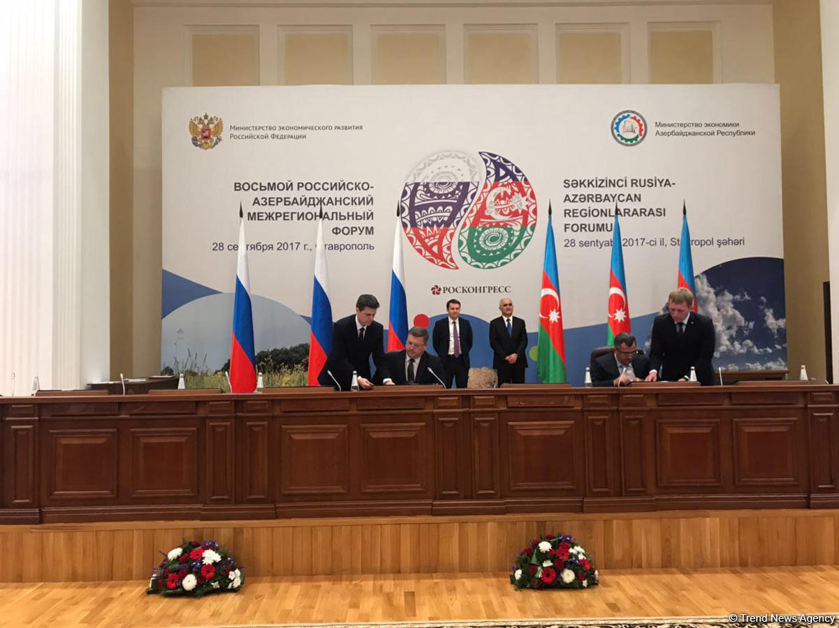 Azərbaycan və Rusiya arasında 5 sənəd imzalanıb (FOTO)