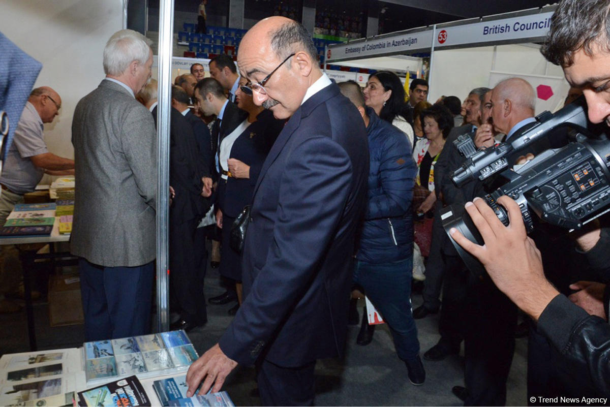 V Bakı Beynəlxalq Kitab Sərgi-Yarmarkasının açılışı olub (FOTO)